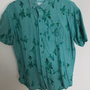 Teal shirt